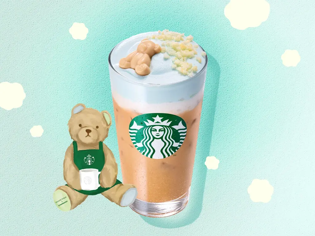 GELATO PIQUE + STARBUCKS®“ふわふわ、もこもこ！とびきりスイートなパジャマパーティー”をテーマに『ピケ モコ ブーケ & ティー ラテ』などが9月29日（月）より発売 画像 3