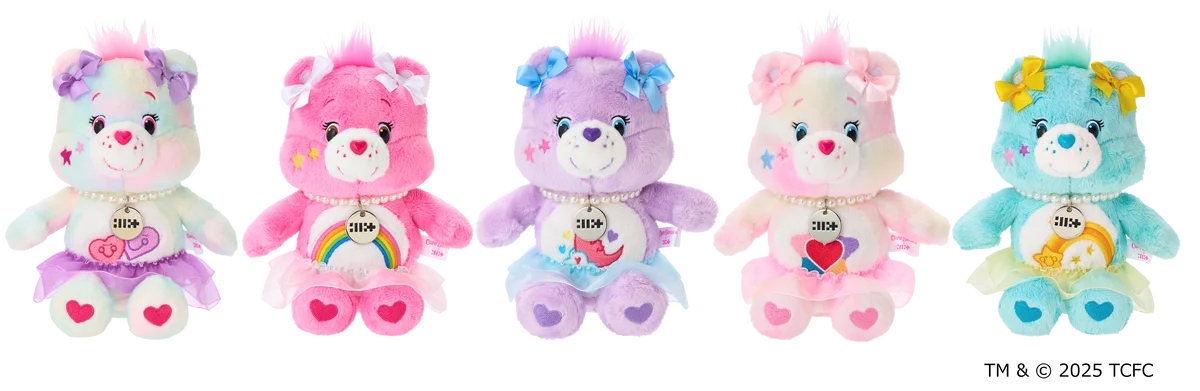 好評につき大阪開催決定！ケアベア™ ポップアップストア『Care Bears on the stage』K-POPガールグループ ILLIT(アイリット)とコラボレーションしたスペシャルアイテムが登場 画像 3
