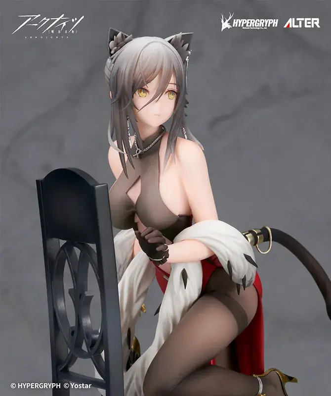「シュヴァルツ」が、『アークナイツ』2周年の記念イラストを元にユニークなドレス姿で立体化。あみあみ限定特典付きでご案内中。 画像 12