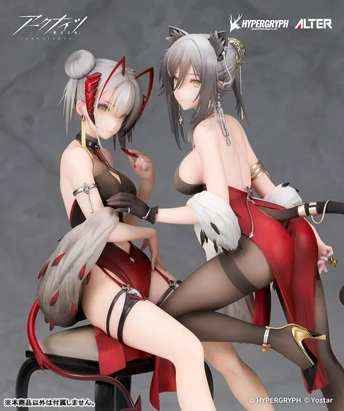 「シュヴァルツ」が、『アークナイツ』2周年の記念イラストを元にユニークなドレス姿で立体化。あみあみ限定特典付きでご案内中。 画像 14