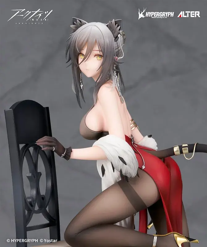 「シュヴァルツ」が、『アークナイツ』2周年の記念イラストを元にユニークなドレス姿で立体化。あみあみ限定特典付きでご案内中。 画像 2