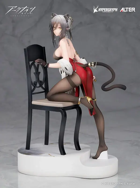 「シュヴァルツ」が、『アークナイツ』2周年の記念イラストを元にユニークなドレス姿で立体化。あみあみ限定特典付きでご案内中。 画像 4