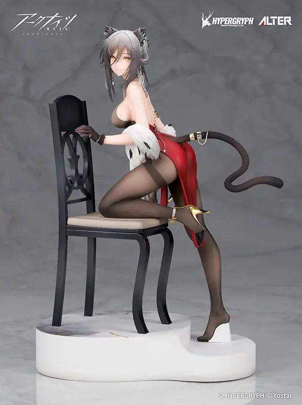 「シュヴァルツ」が、『アークナイツ』2周年の記念イラストを元にユニークなドレス姿で立体化。あみあみ限定特典付きでご案内中。 画像 5