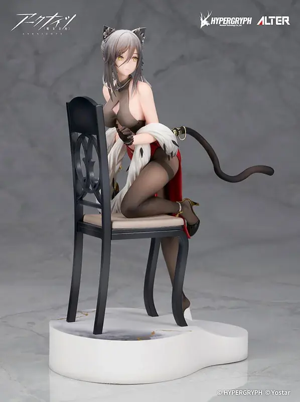 「シュヴァルツ」が、『アークナイツ』2周年の記念イラストを元にユニークなドレス姿で立体化。あみあみ限定特典付きでご案内中。 画像 6