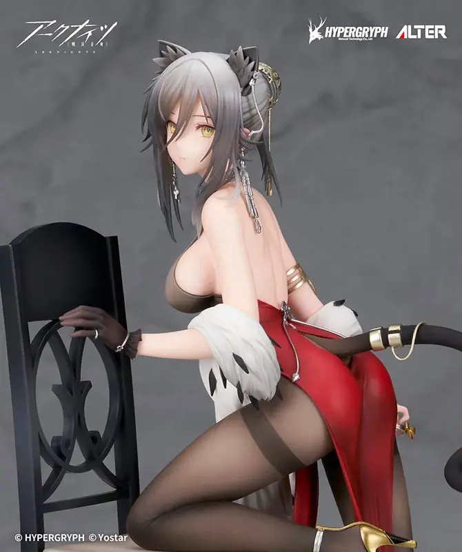 「シュヴァルツ」が、『アークナイツ』2周年の記念イラストを元にユニークなドレス姿で立体化。あみあみ限定特典付きでご案内中。 画像 9