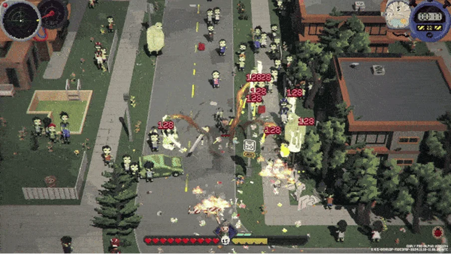 話題の新作『Dead Days: Roadtrip』STEAM早期アクセス発売記念35% オフ！弾幕黙示録の世界で血みどろの道を切り開こう！ 画像 3