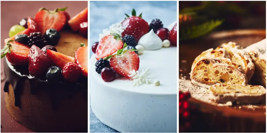 沖縄・万座のビーチリゾートから届く、南国の彩り「MANZAクリスマスケーキ コレクション 2025」予約受付開始 画像 1