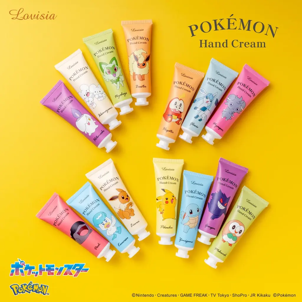あなたの相棒が見つかる？30種のポケモンハンドクリームが新発売！ 画像 5