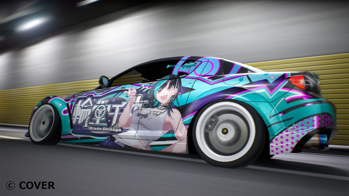 「首都高バトル」人気VTuber輪堂千速さんとのコラボレーション決定のお知らせ 画像 4