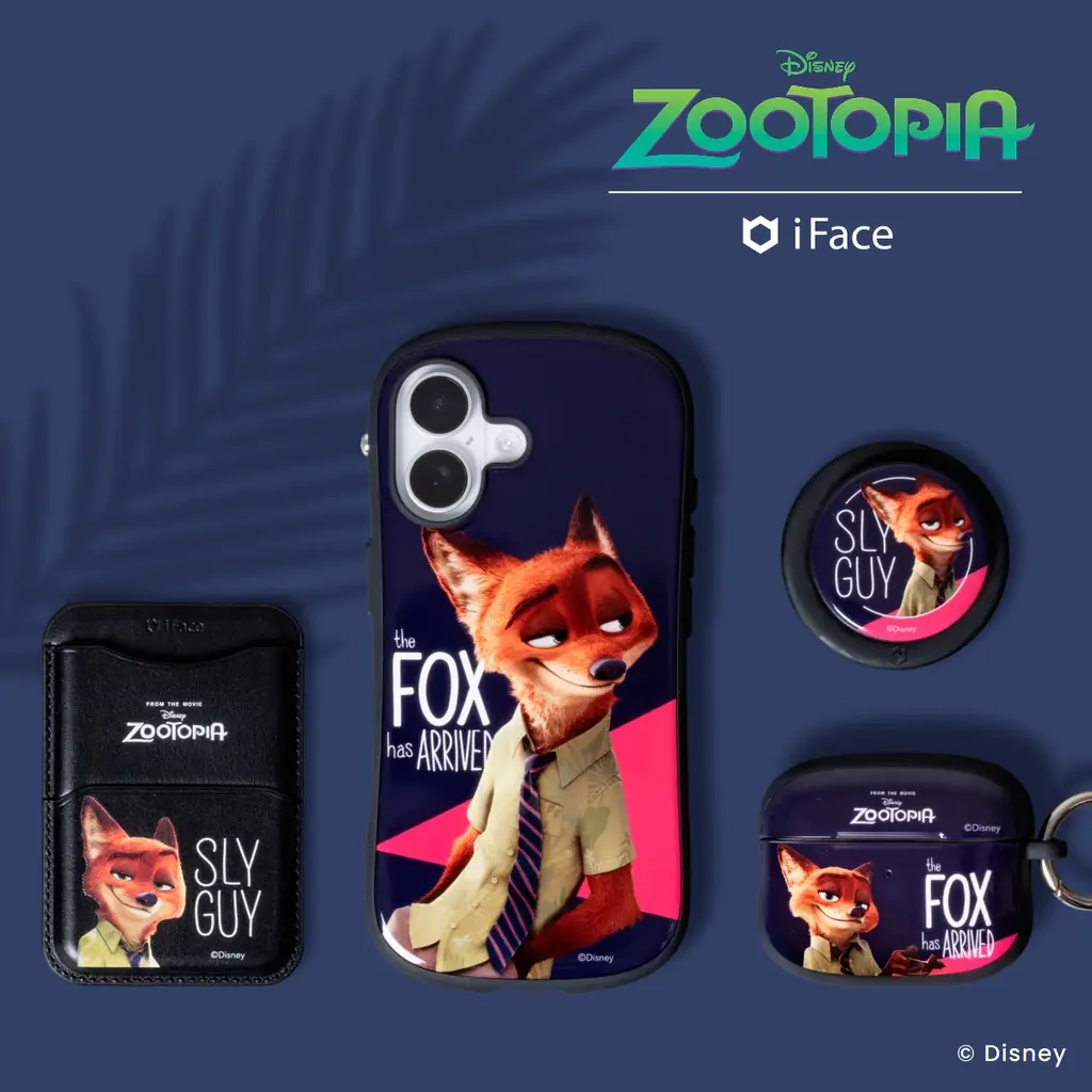 『ズートピア』の最高のバディがiFaceに登場！「ジュディ」&「ニック」デザインのモバイルアクセサリー新発売。 画像 3