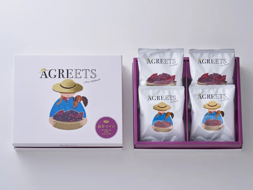 「白い恋人」の石屋製菓と大丸松坂屋百貨店が共同開発／新スイーツブランド『AGREETS（アグリーツ）』誕生！／北海道駐在20年！本田バイヤーによるさつまいものニュースイーツを初お披露目 画像 3