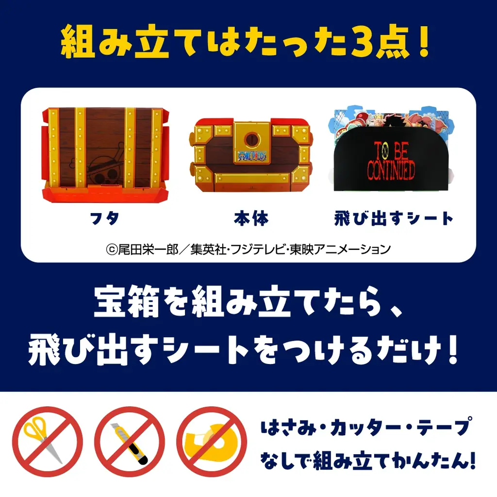 ギフトゥール【宝箱】から『ONE PIECE』オリジナル限定デザインの宝箱が新登場！ 画像 10