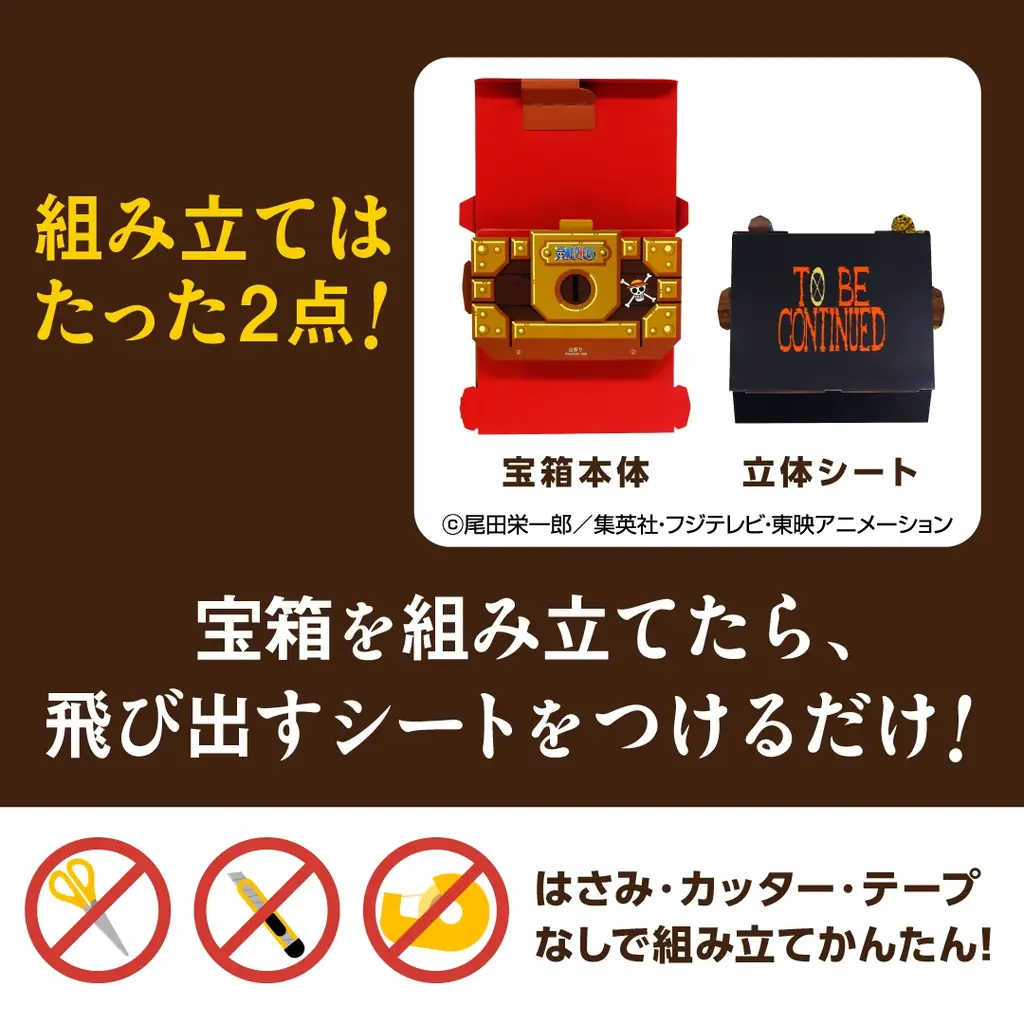 ギフトゥール【宝箱】から『ONE PIECE』オリジナル限定デザインの宝箱が新登場！ 画像 20