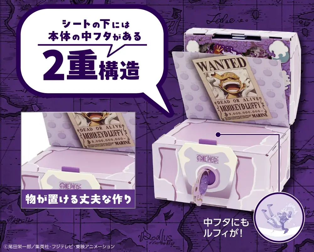 ギフトゥール【宝箱】から『ONE PIECE』オリジナル限定デザインの宝箱が新登場！ 画像 24