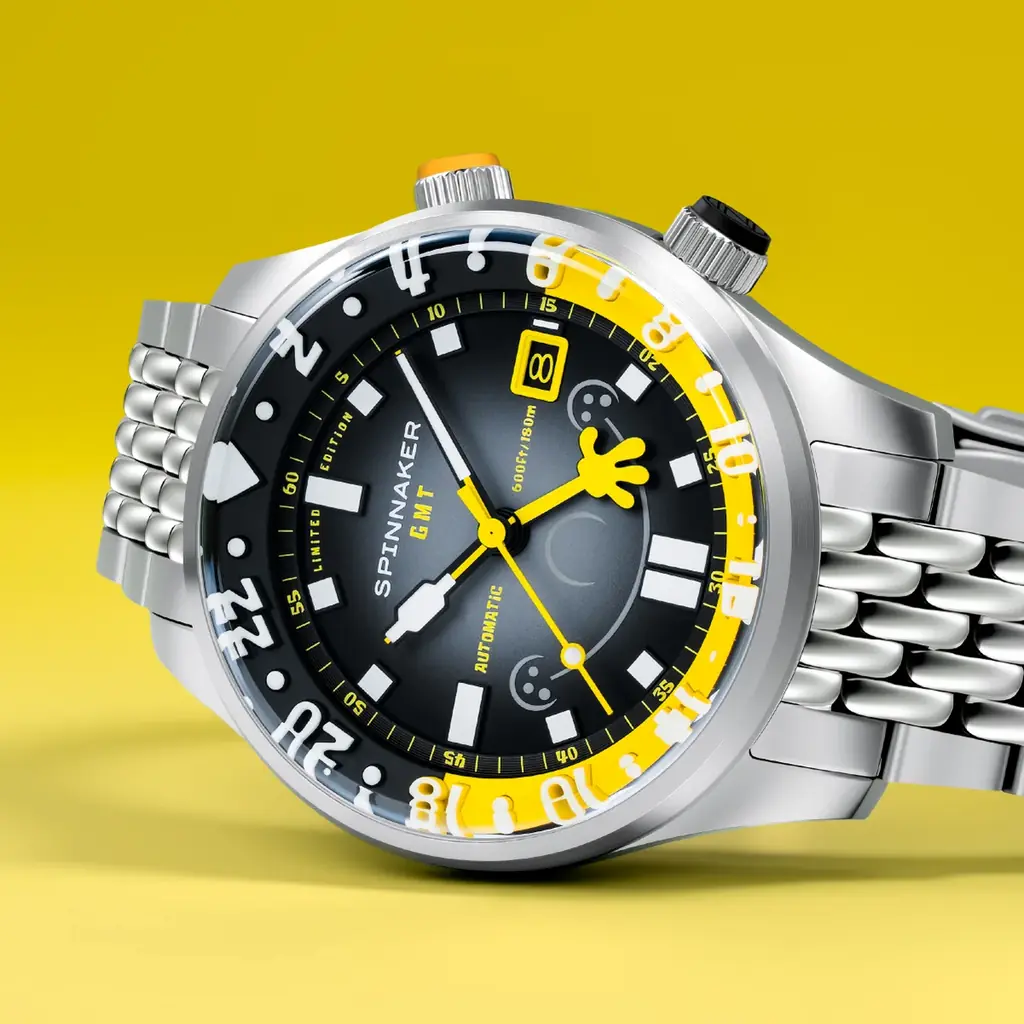 陽気な時計！SPINNAKERのスポンジ・ボブ コラボレーション最新作は「陽気な笑顔」！BRADNER GMT AUTOMATIC BUBBLY GRINS LIMITED EDITION発売！ 画像 11