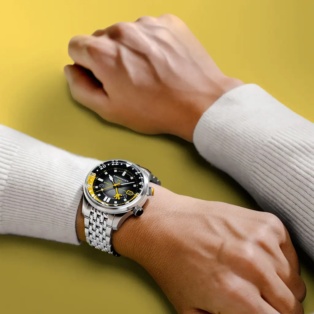 陽気な時計！SPINNAKERのスポンジ・ボブ コラボレーション最新作は「陽気な笑顔」！BRADNER GMT AUTOMATIC BUBBLY GRINS LIMITED EDITION発売！ 画像 12