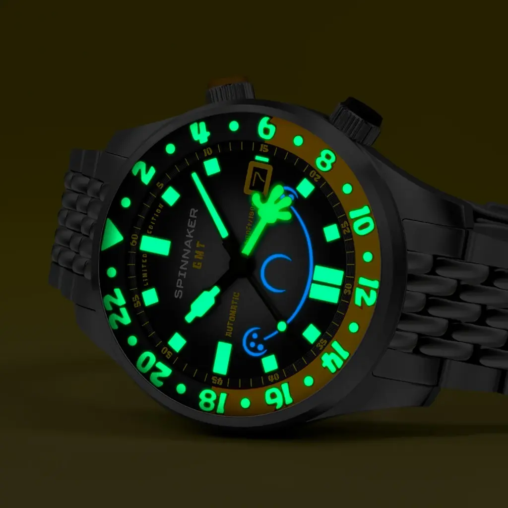 陽気な時計！SPINNAKERのスポンジ・ボブ コラボレーション最新作は「陽気な笑顔」！BRADNER GMT AUTOMATIC BUBBLY GRINS LIMITED EDITION発売！ 画像 7