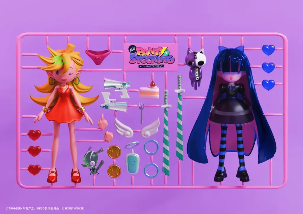 TVアニメ「New PANTY & STOCKING with GARTERBELT」の新作グッズがJenny kaori氏による『JEWELYC! COLLECTION』シリーズにて販売決定！！ 画像 2