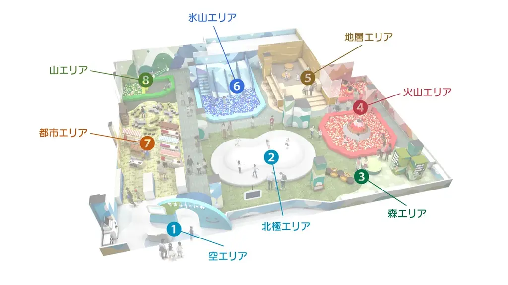 兵庫県初出店！地球をテーマにした屋内型こどもの遊び場「ちきゅうのにわ 姫路リバーシティー店」10 月24 日（金）イオンモール姫路リバーシティーにオープン 画像 5