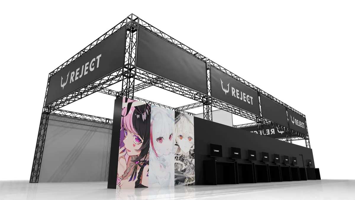 プロeスポーツチーム「REJECT」、『TOKYO GAME SHOW 2025』に出展決定および各種コンテンツ詳細のお知らせ 画像 3