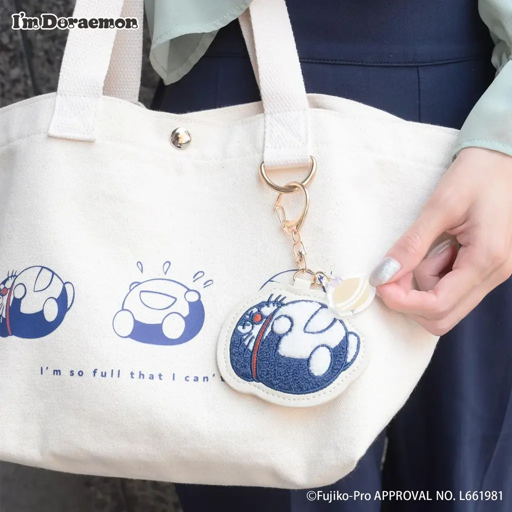【WEB限定】アイムドラえもん 9月新作♪トートバッグ・もこもこ刺繍ポーチ＆キーホルダー発売！ 画像 13
