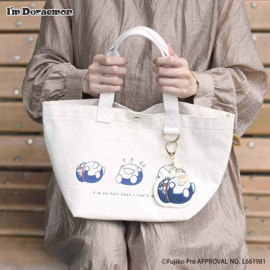【WEB限定】アイムドラえもん 9月新作♪トートバッグ・もこもこ刺繍ポーチ＆キーホルダー発売！ 画像 14
