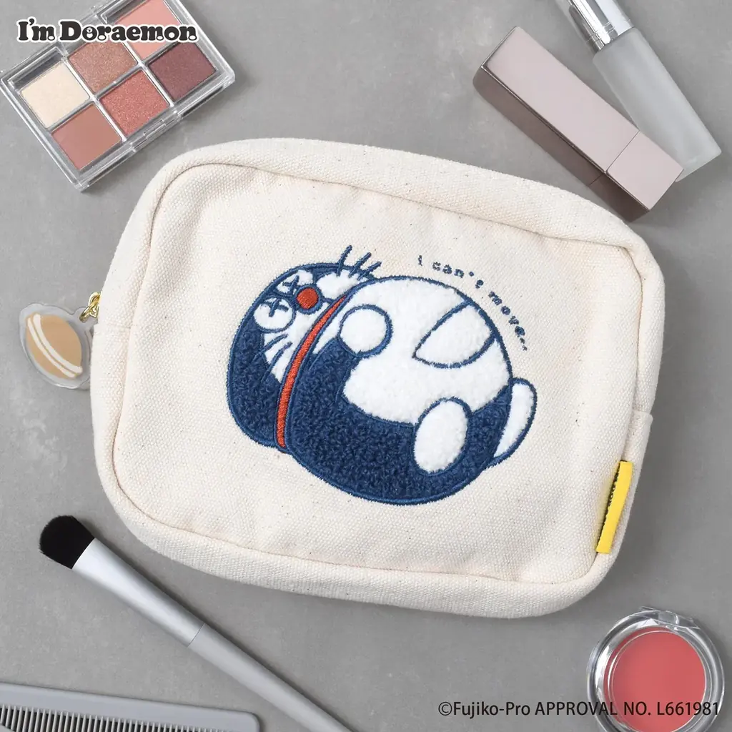 【WEB限定】アイムドラえもん 9月新作♪トートバッグ・もこもこ刺繍ポーチ＆キーホルダー発売！ 画像 15