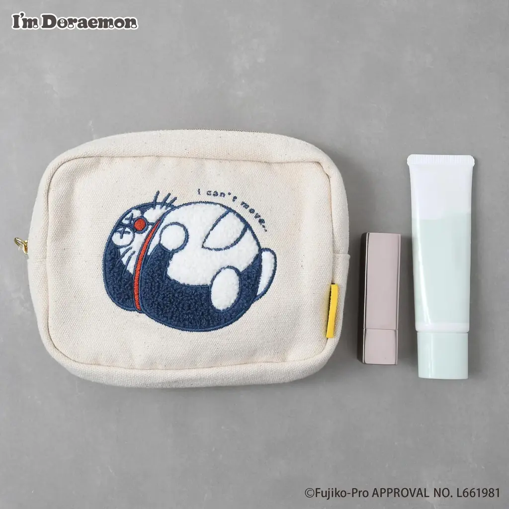 【WEB限定】アイムドラえもん 9月新作♪トートバッグ・もこもこ刺繍ポーチ＆キーホルダー発売！ 画像 19