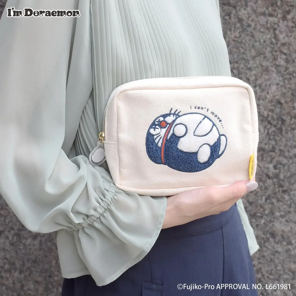 【WEB限定】アイムドラえもん 9月新作♪トートバッグ・もこもこ刺繍ポーチ＆キーホルダー発売！ 画像 20