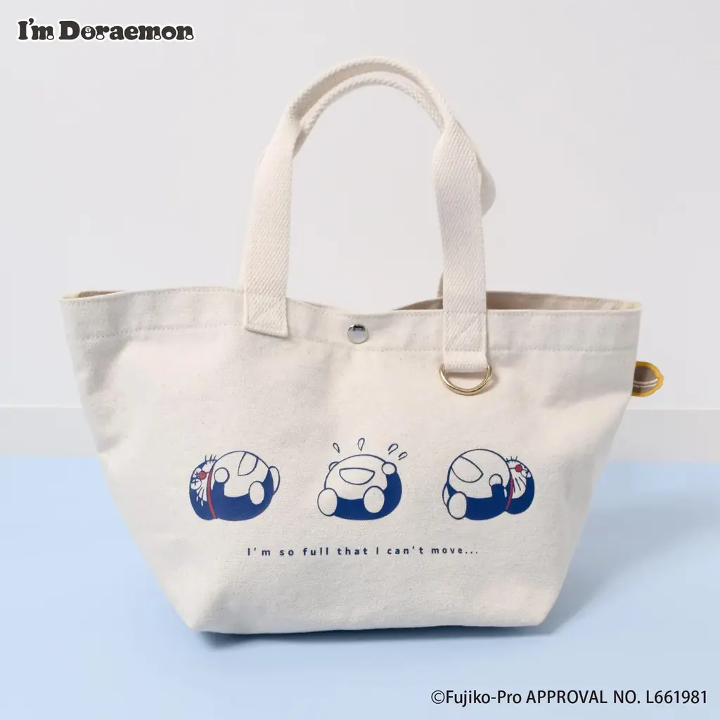 【WEB限定】アイムドラえもん 9月新作♪トートバッグ・もこもこ刺繍ポーチ＆キーホルダー発売！ 画像 3