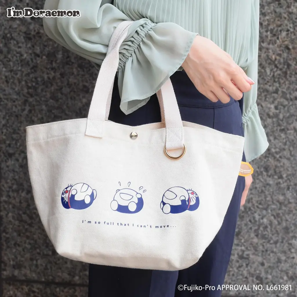 【WEB限定】アイムドラえもん 9月新作♪トートバッグ・もこもこ刺繍ポーチ＆キーホルダー発売！ 画像 7