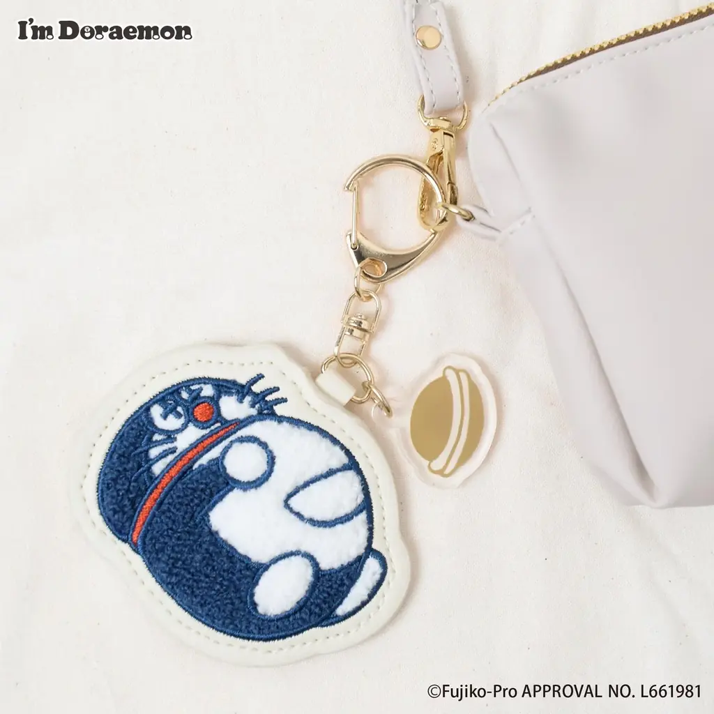 【WEB限定】アイムドラえもん 9月新作♪トートバッグ・もこもこ刺繍ポーチ＆キーホルダー発売！ 画像 9