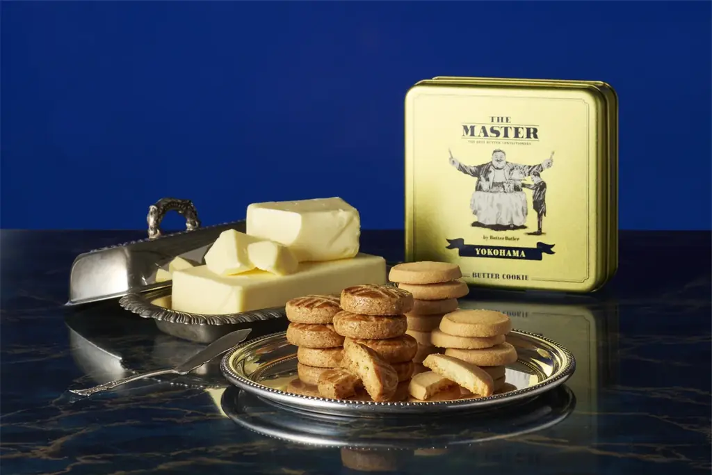 《横浜高島屋限定》A.O.P.バターを存分に楽しむクッキー缶新発売。【ザ・マスターbyバターバトラー 】 より、「ザ・マスタークッキーボックス」が10月1日新登場。 画像 1