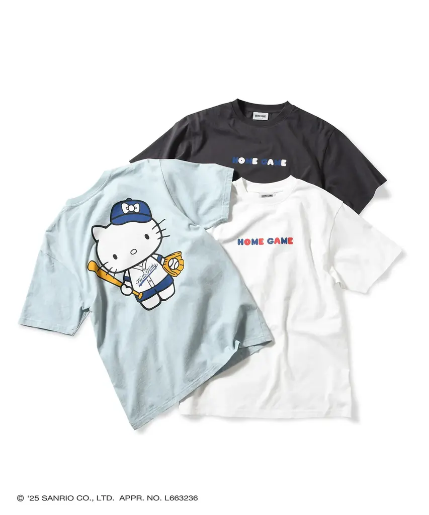 「サンリオキャラクターズ」とHOMEGAMEによるコラボレーションTEEが登場! 画像 2