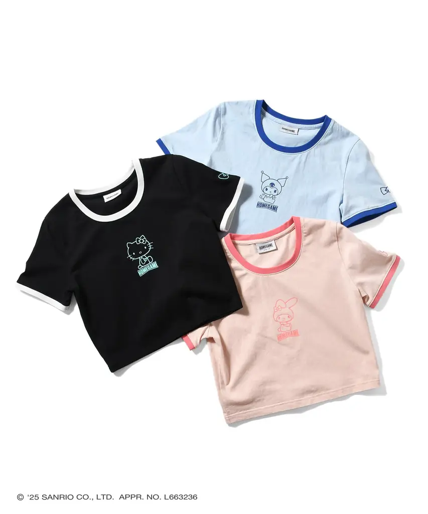 「サンリオキャラクターズ」とHOMEGAMEによるコラボレーションTEEが登場! 画像 21