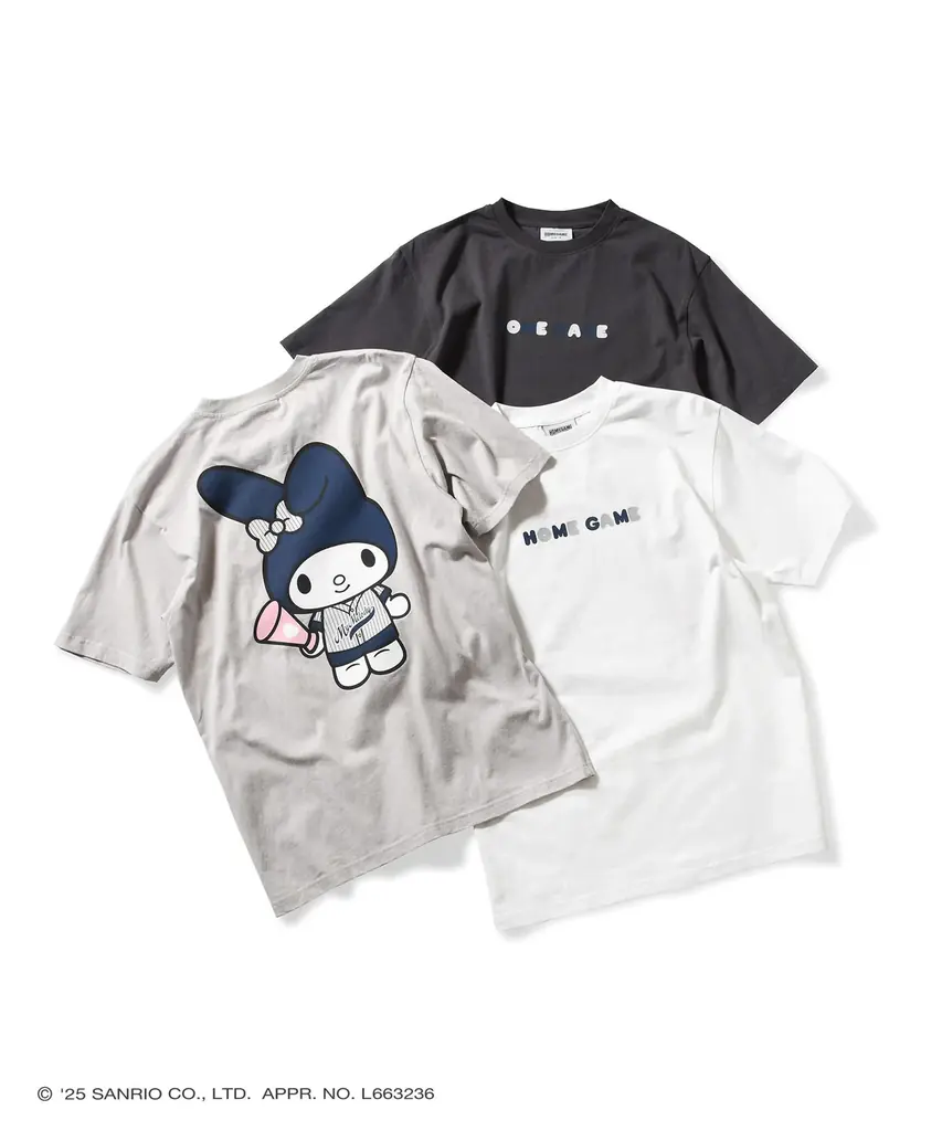 「サンリオキャラクターズ」とHOMEGAMEによるコラボレーションTEEが登場! 画像 5