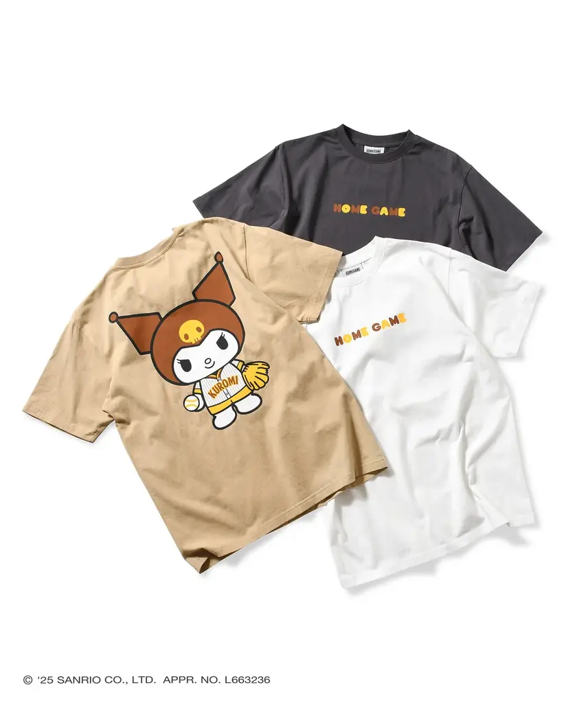 「サンリオキャラクターズ」とHOMEGAMEによるコラボレーションTEEが登場! 画像 8