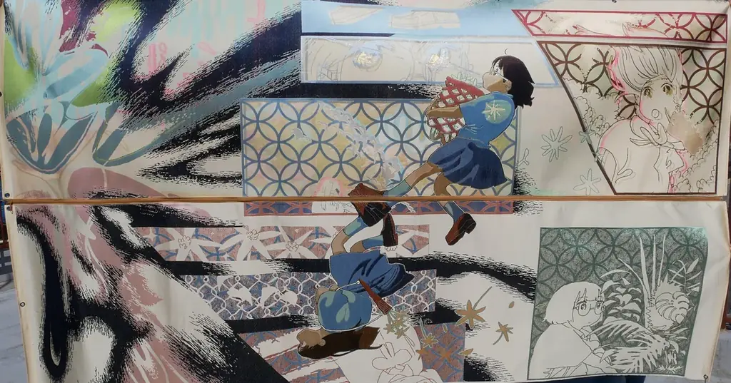 西陣織の希少技術『引箔』でMANGAを織る｜新作『ひゅらん。』EXPO2025で発表 画像 1