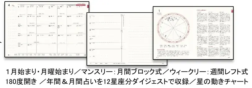 【著者累計550万部超】石井ゆかりの占い本、9月29日 (月)一気に発売！　　文庫 「星栞 2026年の星占い」（１２星座別）、手帳 「星ダイアリー2026」 画像 3