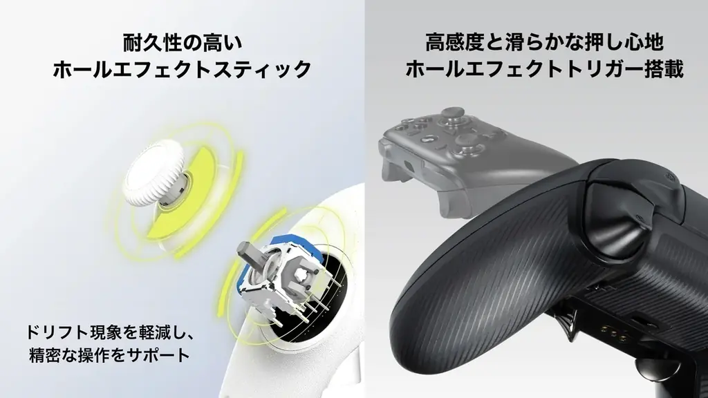 【GRAPHT】プレイスタイルを広げるクイックカスタム可能なゲームパッド『Omni Plus』新登場 9月25日予約開始 東京ゲームショウ2025でいち早く展示 画像 7