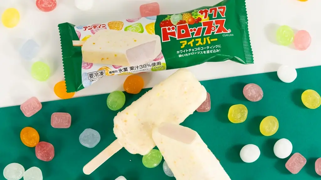 9月30日発売　サクマドロップスがファミマでアイス化