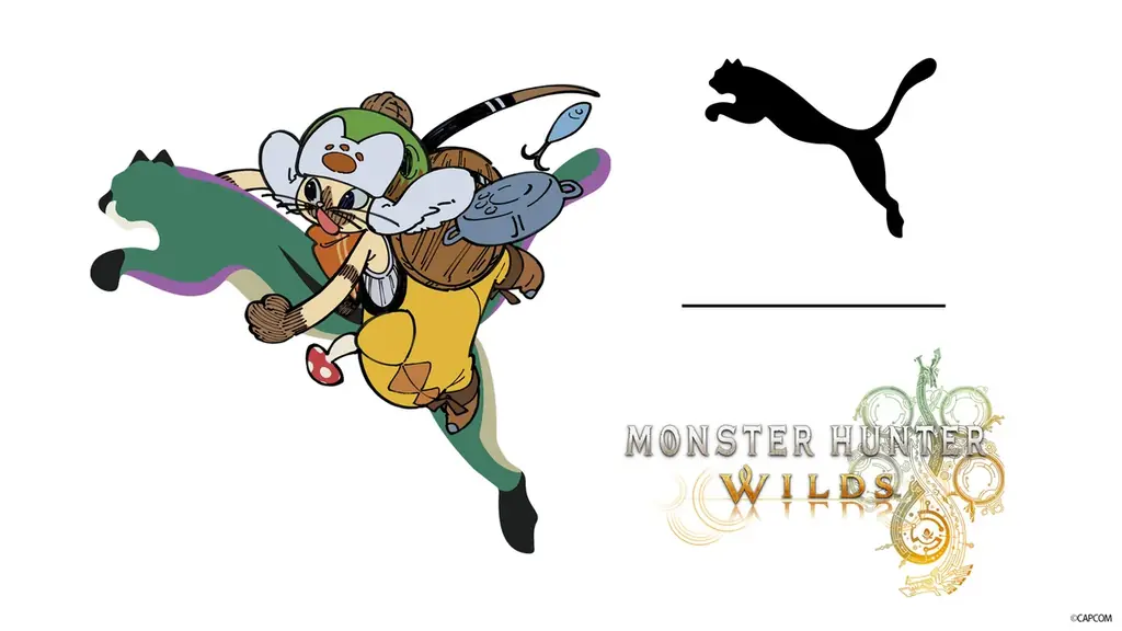 「PUMA」と『モンスターハンターワイルズ』とのコラボレーション「PUMA x MONSTER HUNTER WILDS」コレクションが、2025年12月に発売決定！ 画像 1