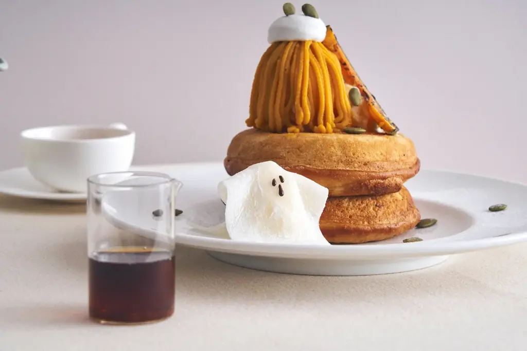10月1日開始｜くりりんかぼちゃのハロウィンパンケーキ
