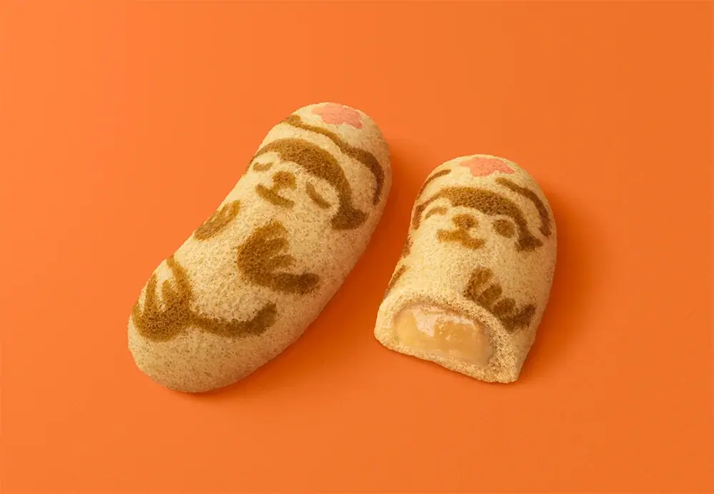 【東京ばな奈】キャラメルバナナ味のギャルたぬき“ぽんちゃめ”が再登場！期間限定で全国通販にも 画像 2