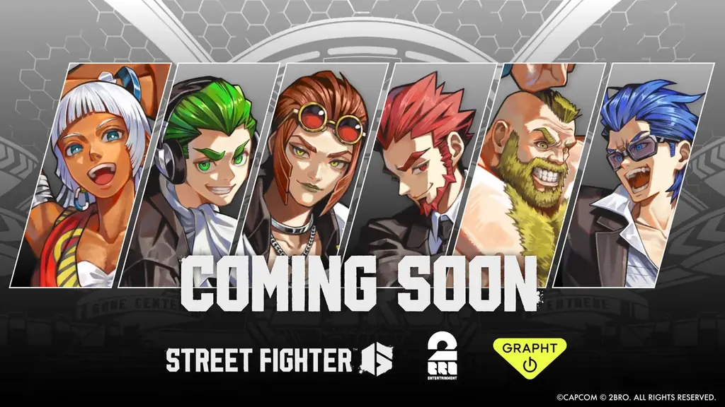 【TGS2025/GRAPHT】『ストリートファイター 6×2BRO.×GRAPHT』スペシャルコラボレーション決定 描き下ろしアートを展示ブースにて発表＆特大パネル展示 画像 1