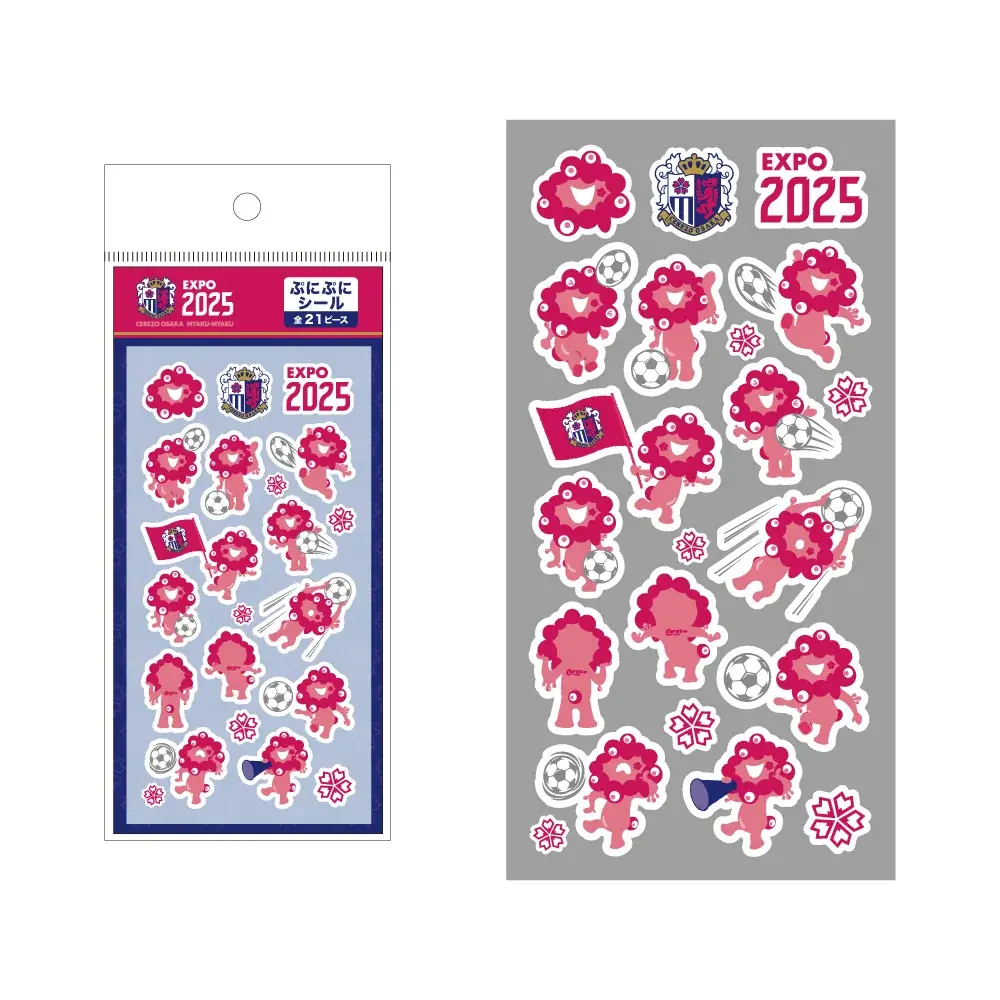【2025大阪・関西万博公式ライセンス商品】「EXPO2025 ミャクミャク セレッソ大阪」コラボレーショングッズが新登場 画像 13