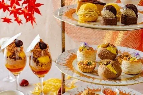 秋の宝石「マロン」の魅力に溺れるアフタヌーンティー「Marron Collection」が土休日限定開催和栗やフランス産マロンのスイーツの数々にモンブランパフェもセットで大満足なティータイムを 画像 7