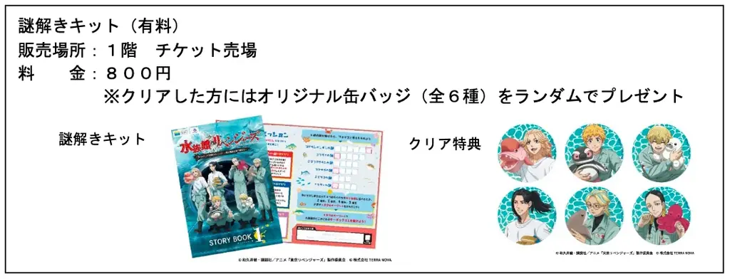 【上越市立水族博物館 うみがたり】『水族館リベンジャーズ』【２０２５年１０月１７日（金）～２０２６年３月８日（日）】 画像 4