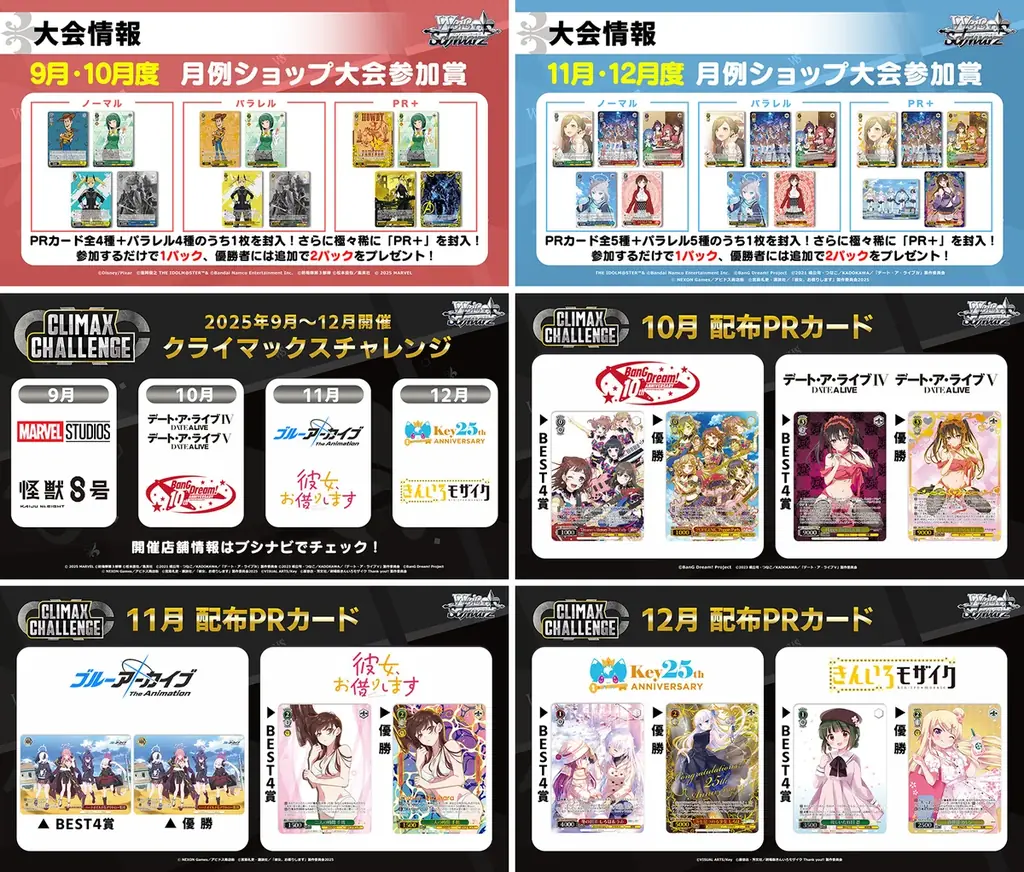 『ブシロードTCG戦略発表会2025 秋』開催報告　(ヴァイスシュヴァルツパート) 画像 2