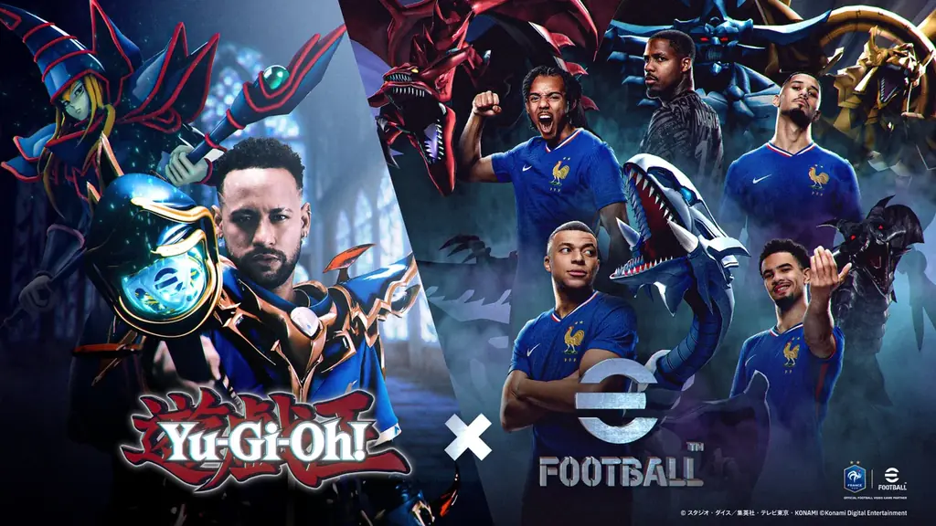 ネイマールが遊戯王衣装で登場　eFootballコラボ